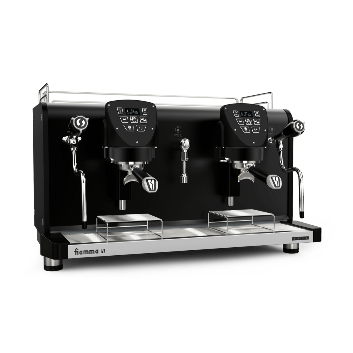 Espressor Fiamma Vela 2 Dual, PID ,Digital management, Dual Boiler, Cool touch steam tubes - Fatcat Coffee