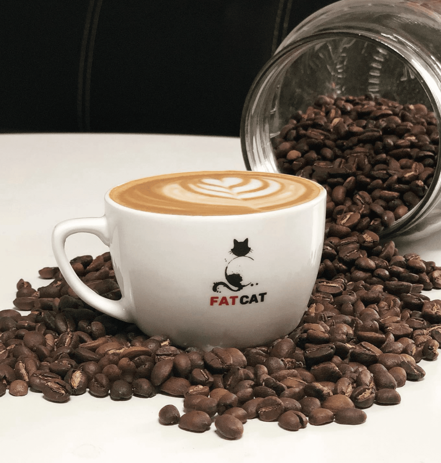 Cappucino Mug | Fatcat Branded | 200 ml - Fatcat Coffee