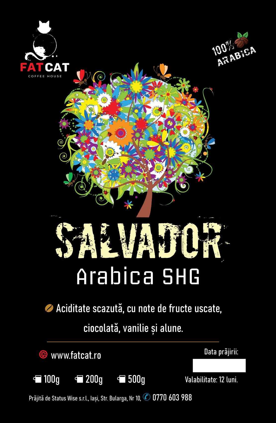 Salvador Arabica SHG - Fatcat Coffee