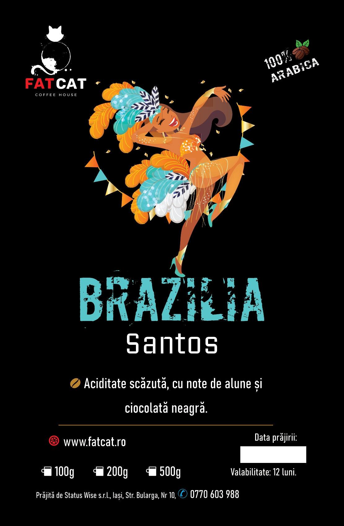 Brazil Santos - Fatcat Coffee