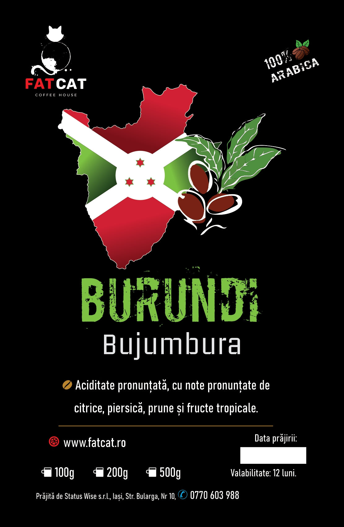Burundi Bujumbura - Fatcat Coffee