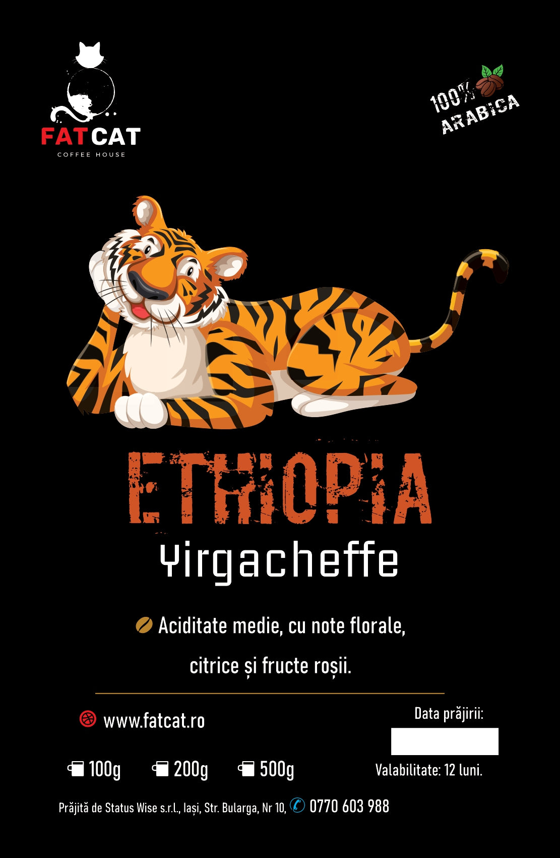 Ethiopia Yirgacheffe - Fatcat Coffee